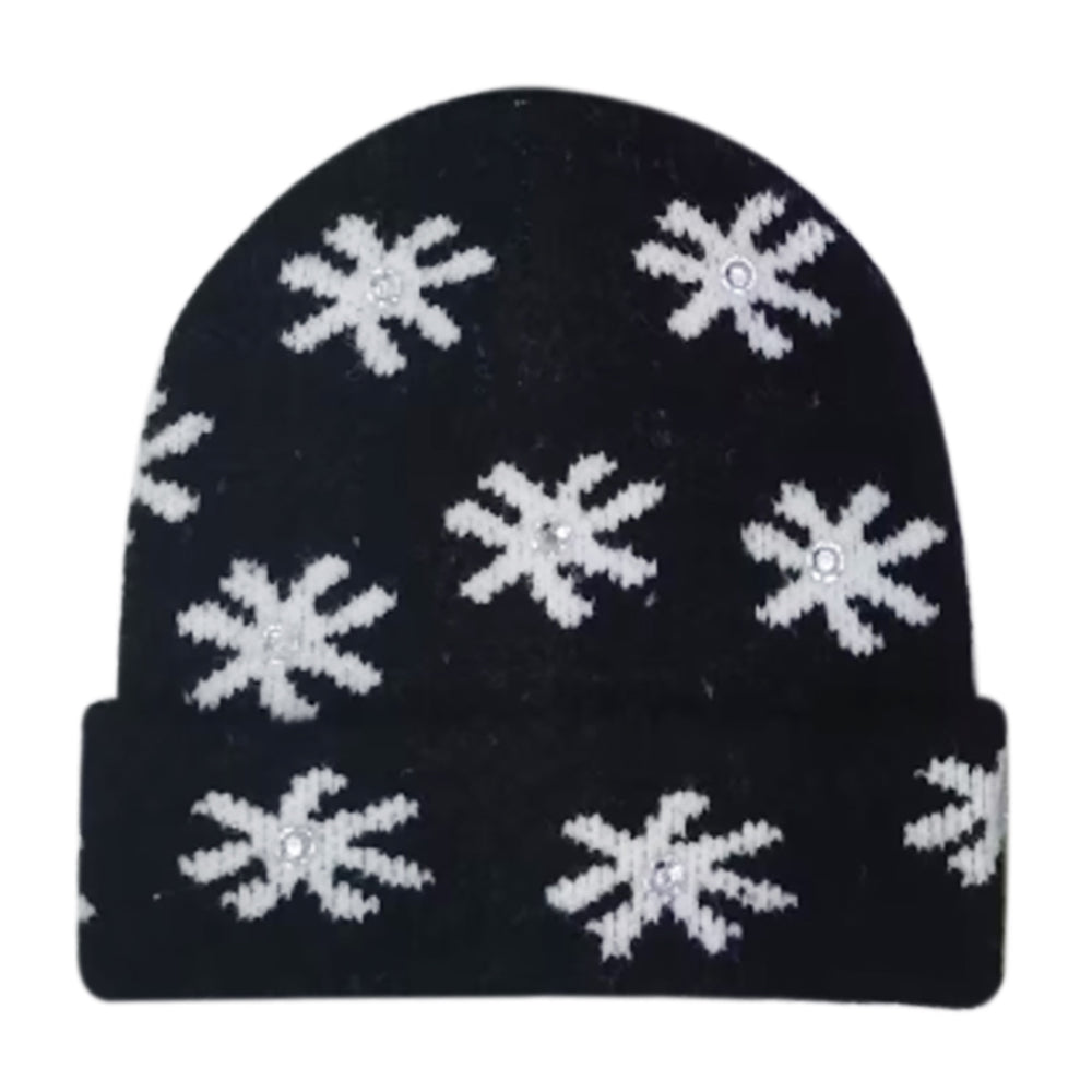 HATEGORY Gem Flower Beanie Hat