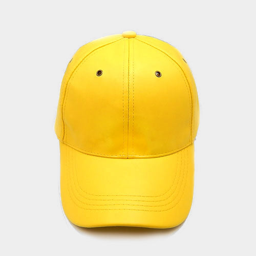 HATEGORY PU leather baseball cap