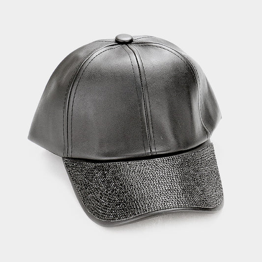 HATEGORY Crystal Embellished Baseball Cap
