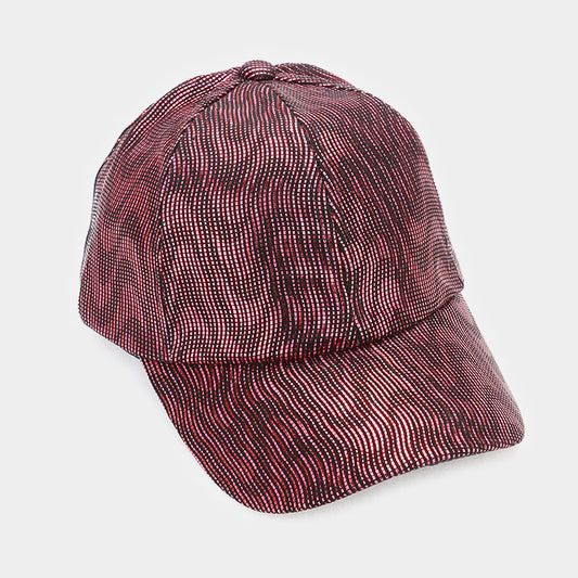 HATEGORY Wavy Pattern Baseball Cap