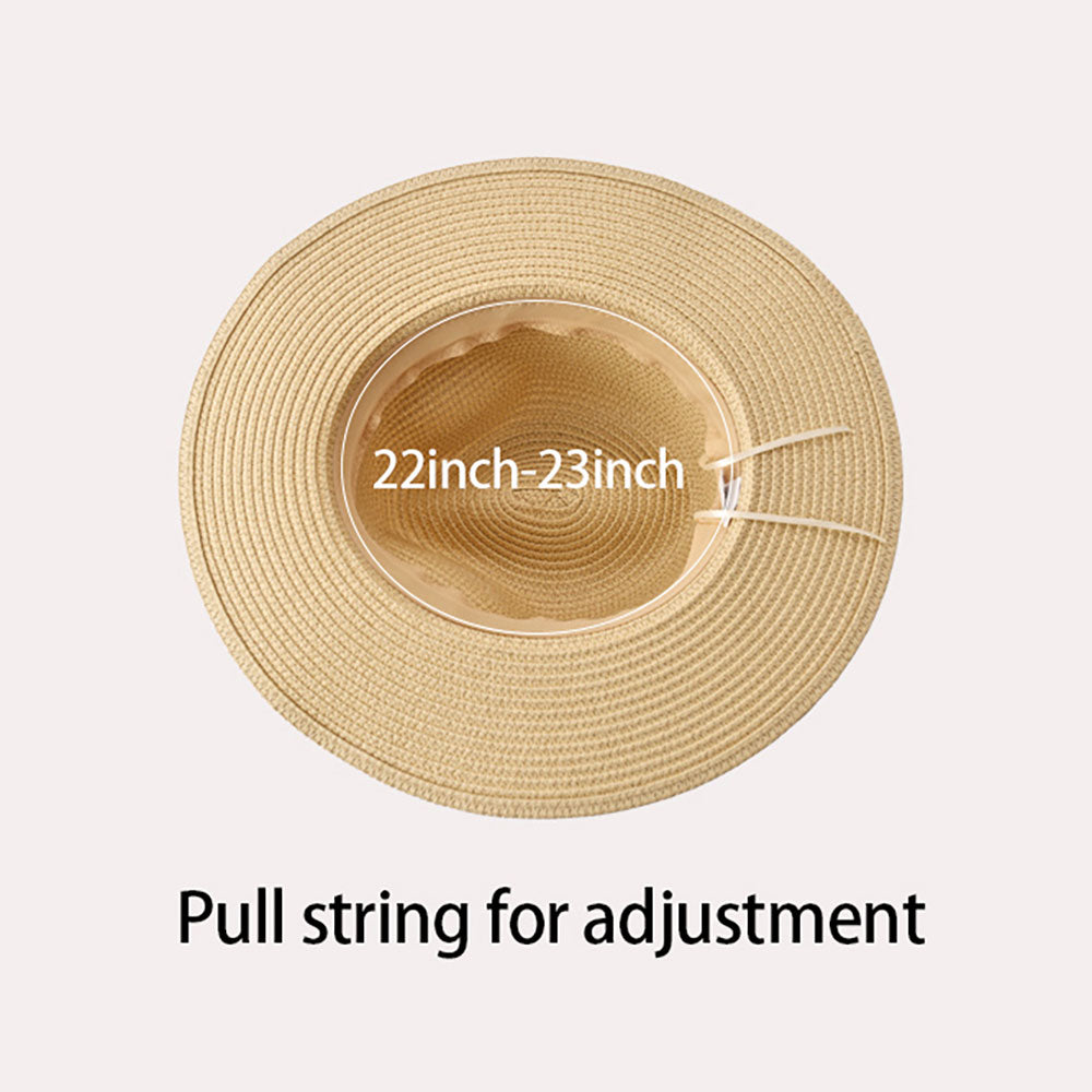 HATEGORY Hardware Chain Band Pointed Straw Hat