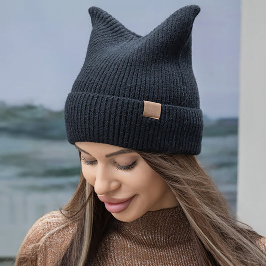 HATEGORY Beanie with Cat Ears