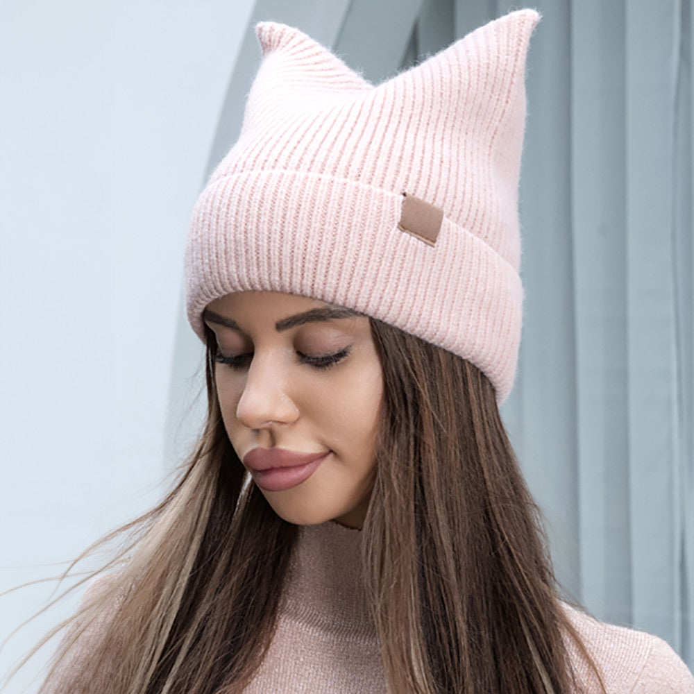 HATEGORY Beanie with Cat Ears