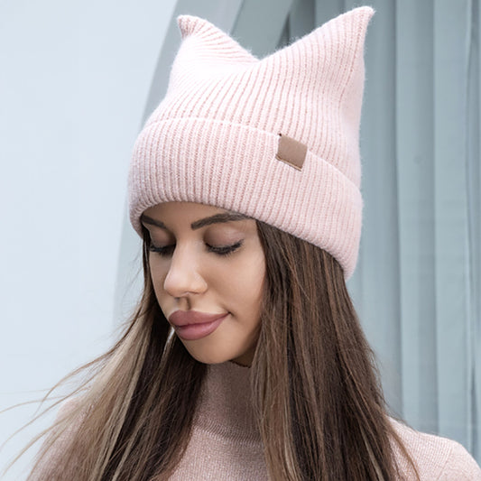 HATEGORY Beanie with Cat Ears