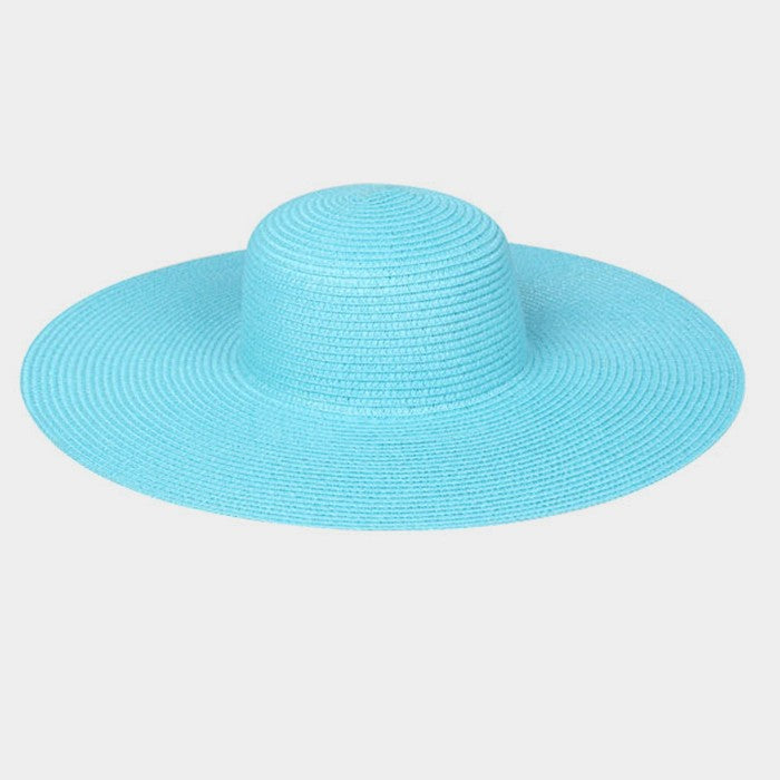 HATEGORY Basic paper straw floppy sun hat