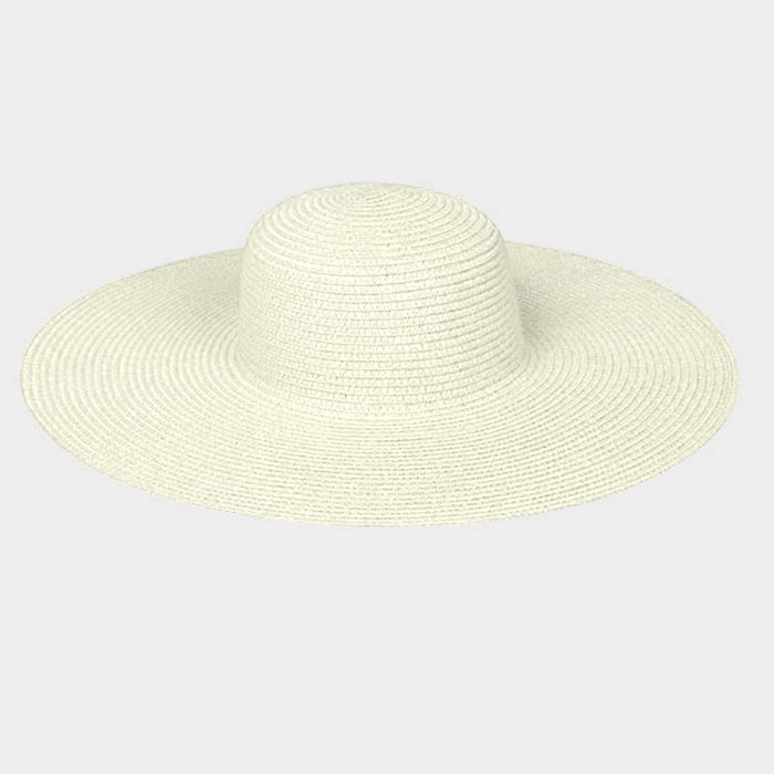 HATEGORY Basic paper straw floppy sun hat