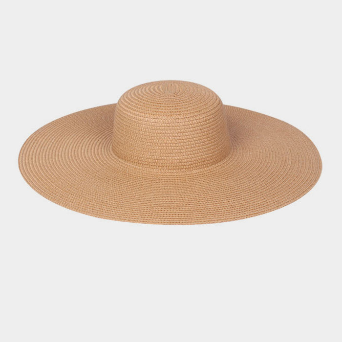 HATEGORY Basic paper straw floppy sun hat