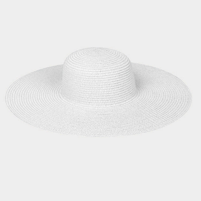 HATEGORY Basic paper straw floppy sun hat