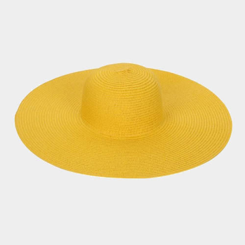 HATEGORY Basic paper straw floppy sun hat