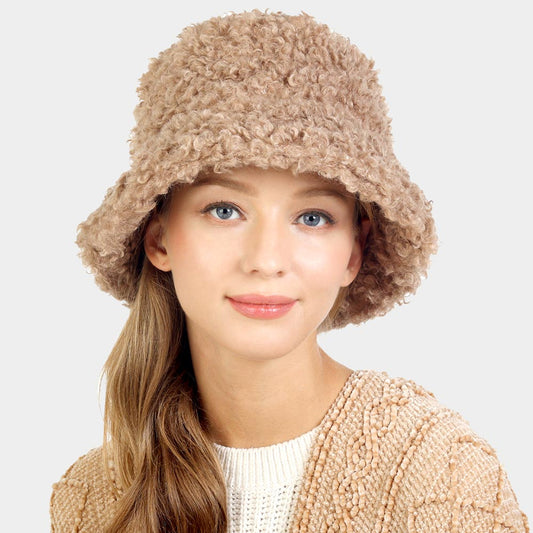 HATEGORY Sherpa Bucket Hat
