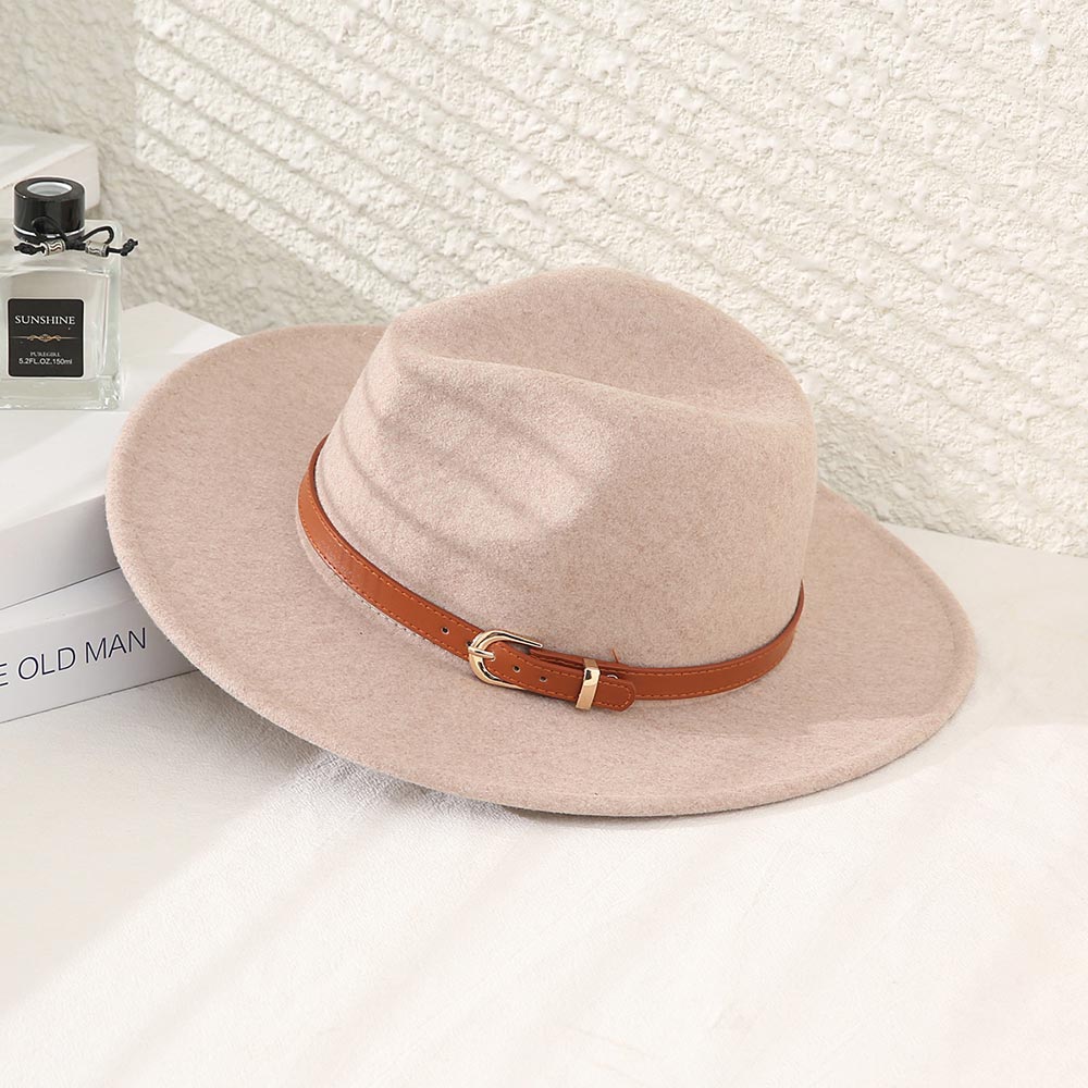 HATEGORY Belt Style Trim Panama Hat