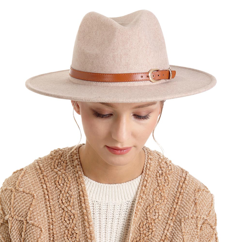 HATEGORY Belt Style Trim Panama Hat