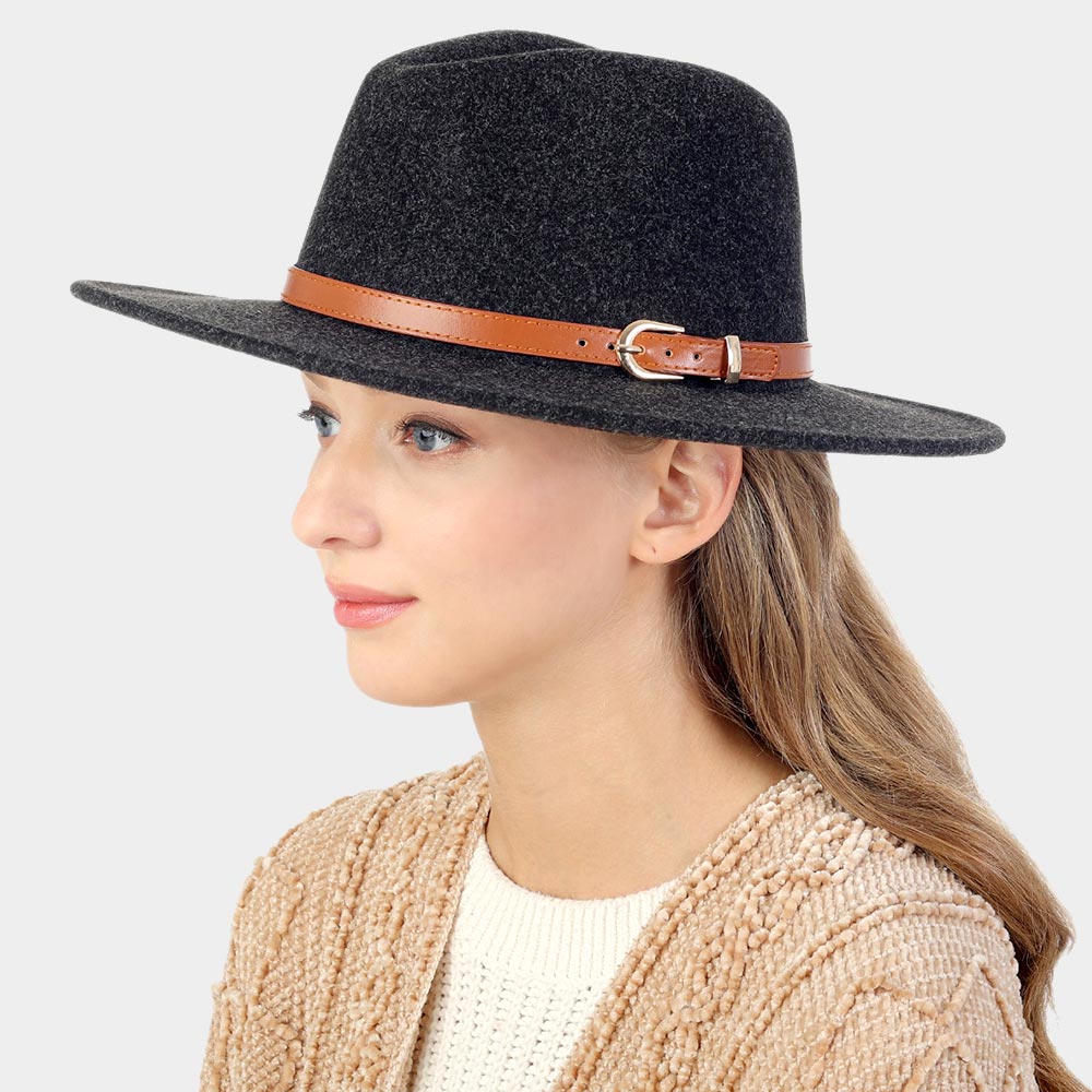 HATEGORY Belt Style Trim Panama Hat