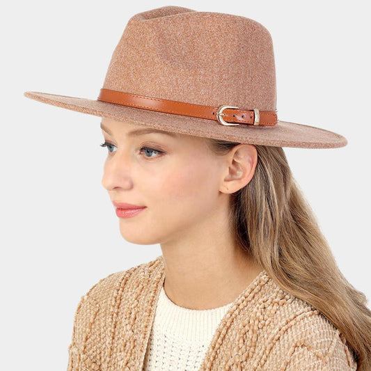 HATEGORY Belt Style Trim Panama Hat