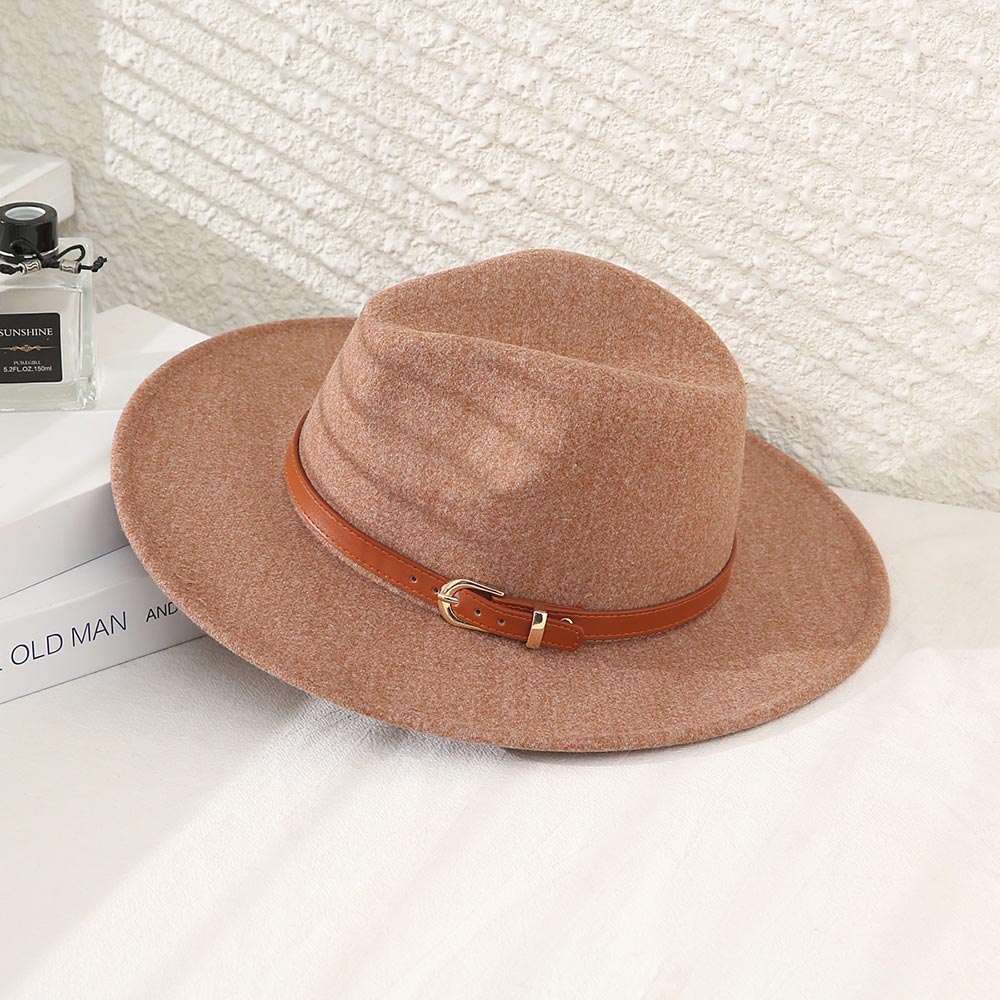 HATEGORY Belt Style Trim Panama Hat
