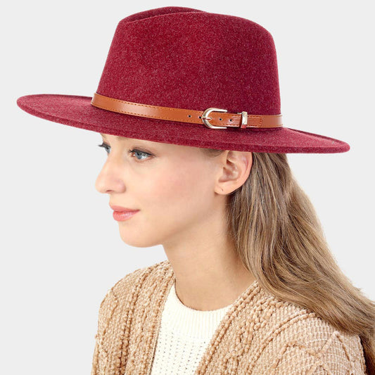 HATEGORY Belt Style Trim Panama Hat