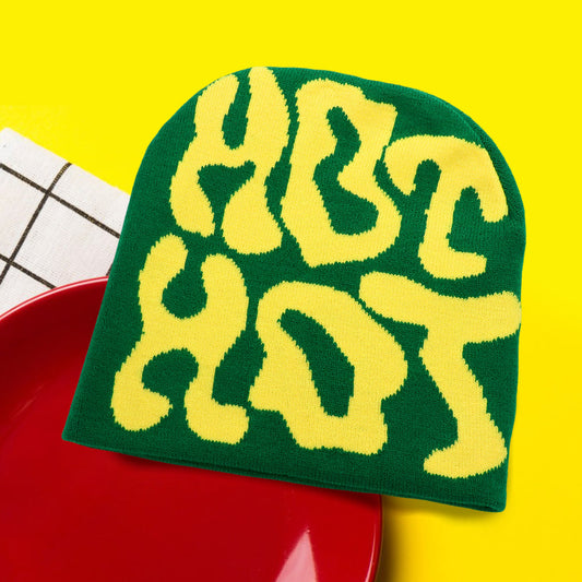 HATEGORY Hot Hot Message Beanie Hat