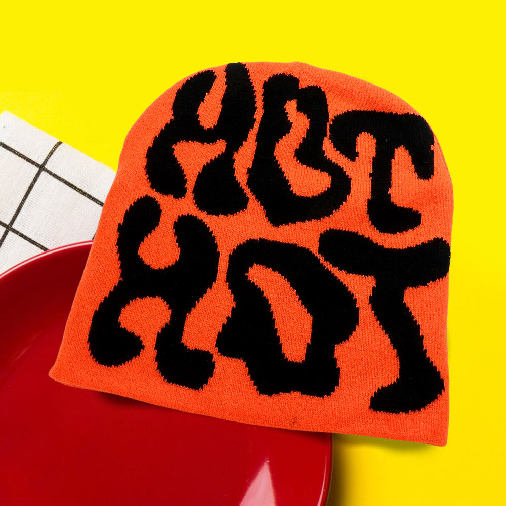 HATEGORY Hot Hot Message Beanie Hat