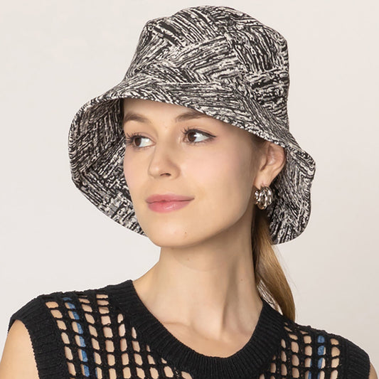 HATEGORY Abstract Print Bucket Hat