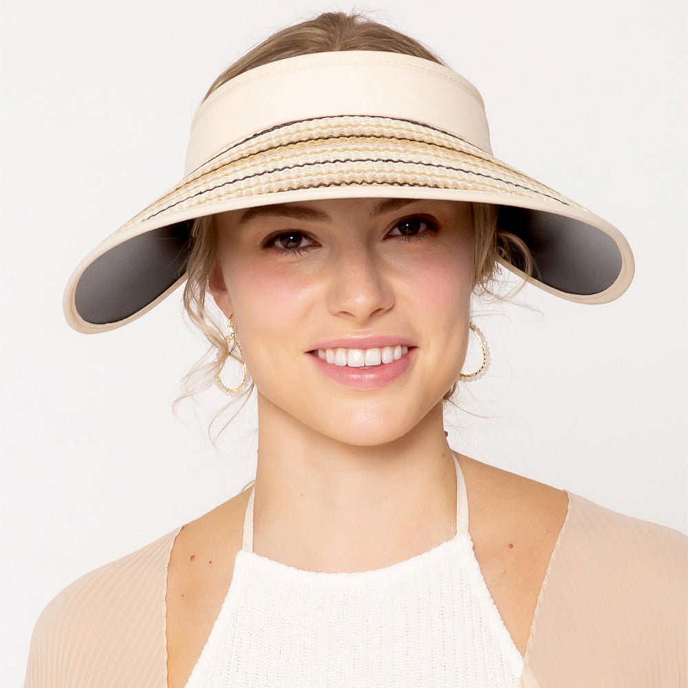 HATEGORY Zigzag Line Visor Hat