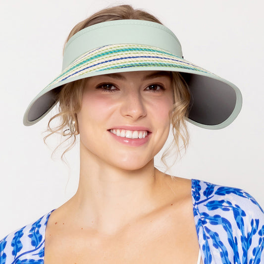 HATEGORY Zigzag Line Visor Hat