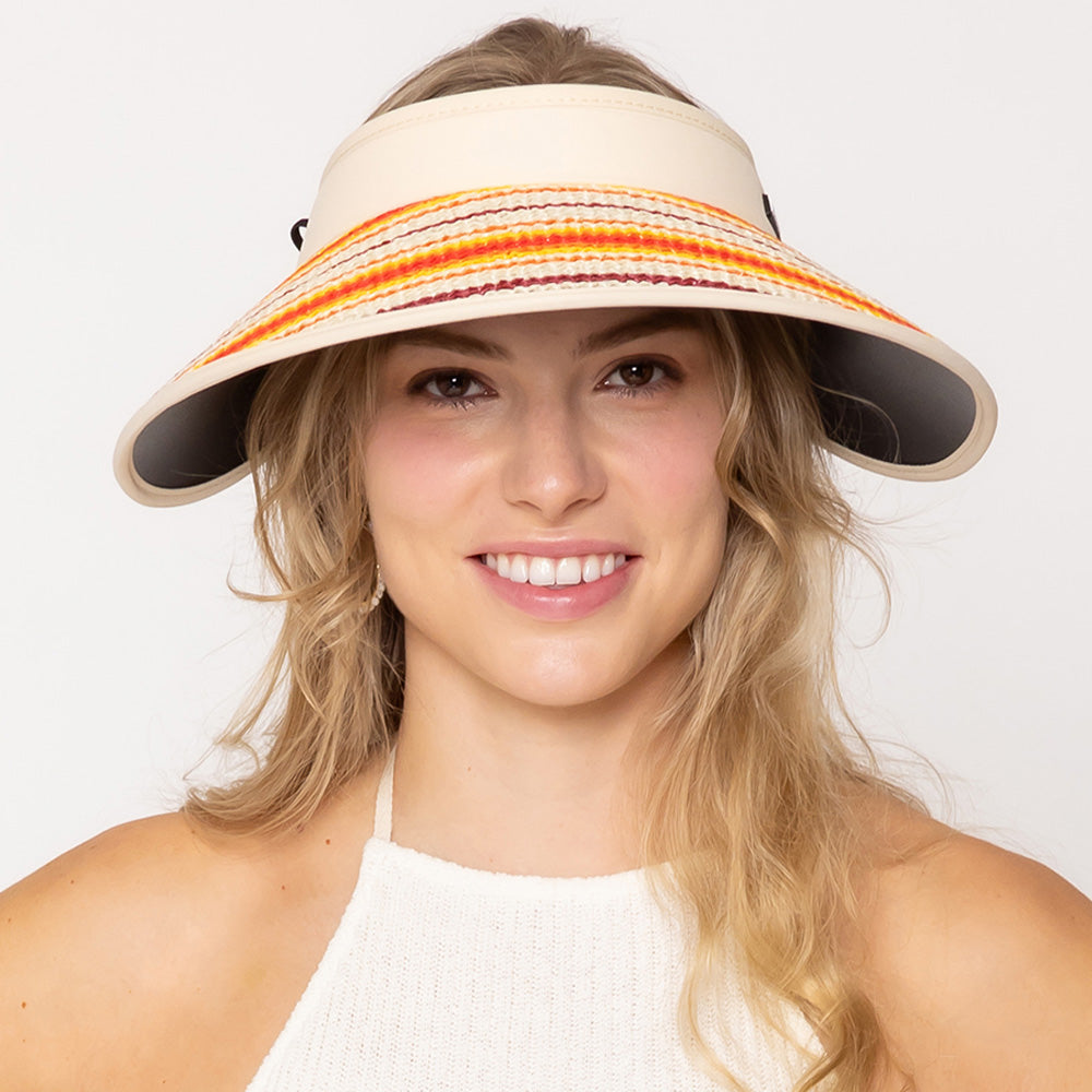 HATEGORY Zigzag Line Visor Hat