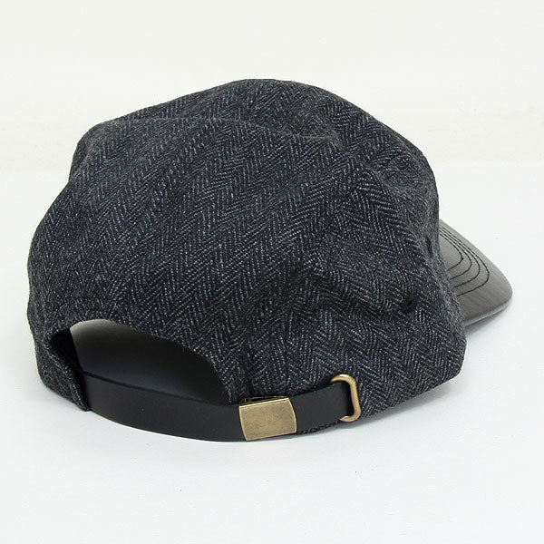 HATEGORY Adjustable Wool Herringbone Fashion Cap