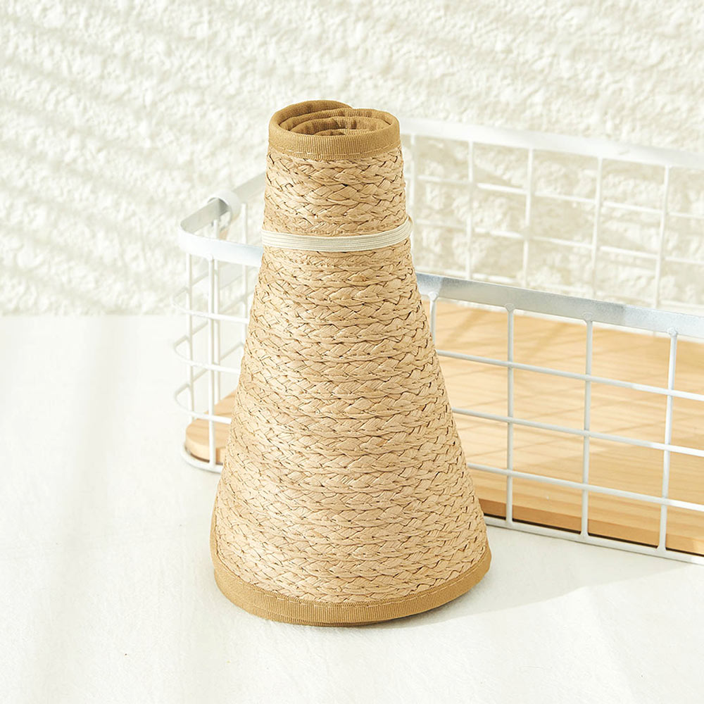 HATEGORY Foldable Straw Visor Sun Hat