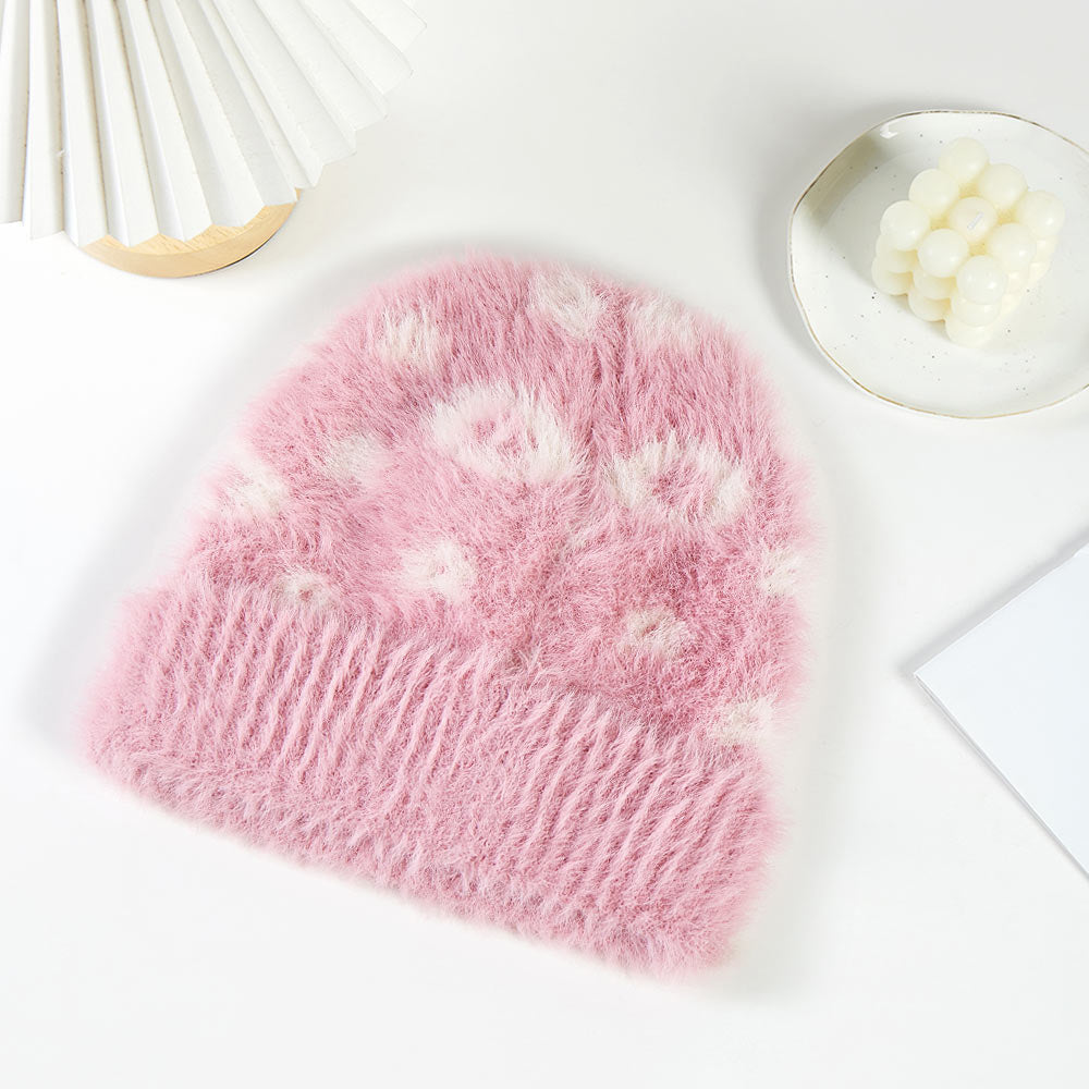 HATEGORY Leopard Patterned Beanie Hat