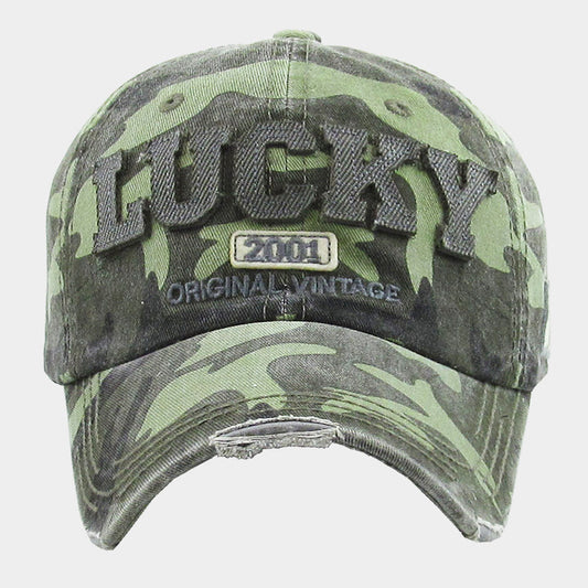 HATEGORY LUCKY 2001 ORIGINAL VINTAGE Baseball Cap