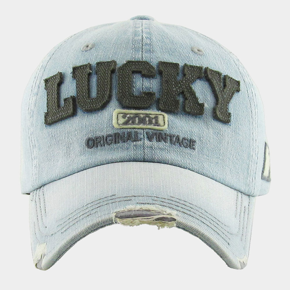 HATEGORY LUCKY 2001 ORIGINAL VINTAGE Baseball Cap
