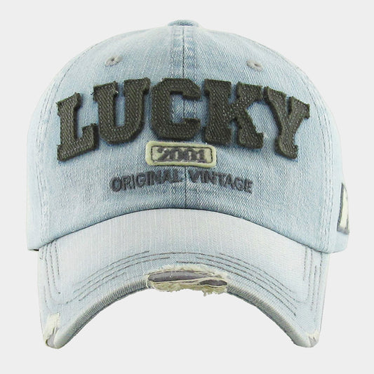 HATEGORY LUCKY 2001 ORIGINAL VINTAGE Baseball Cap