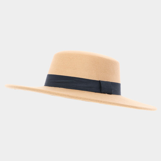 HATEGORY Wide Brim Panama Hat