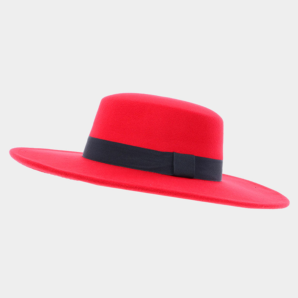 HATEGORY Wide Brim Panama Hat