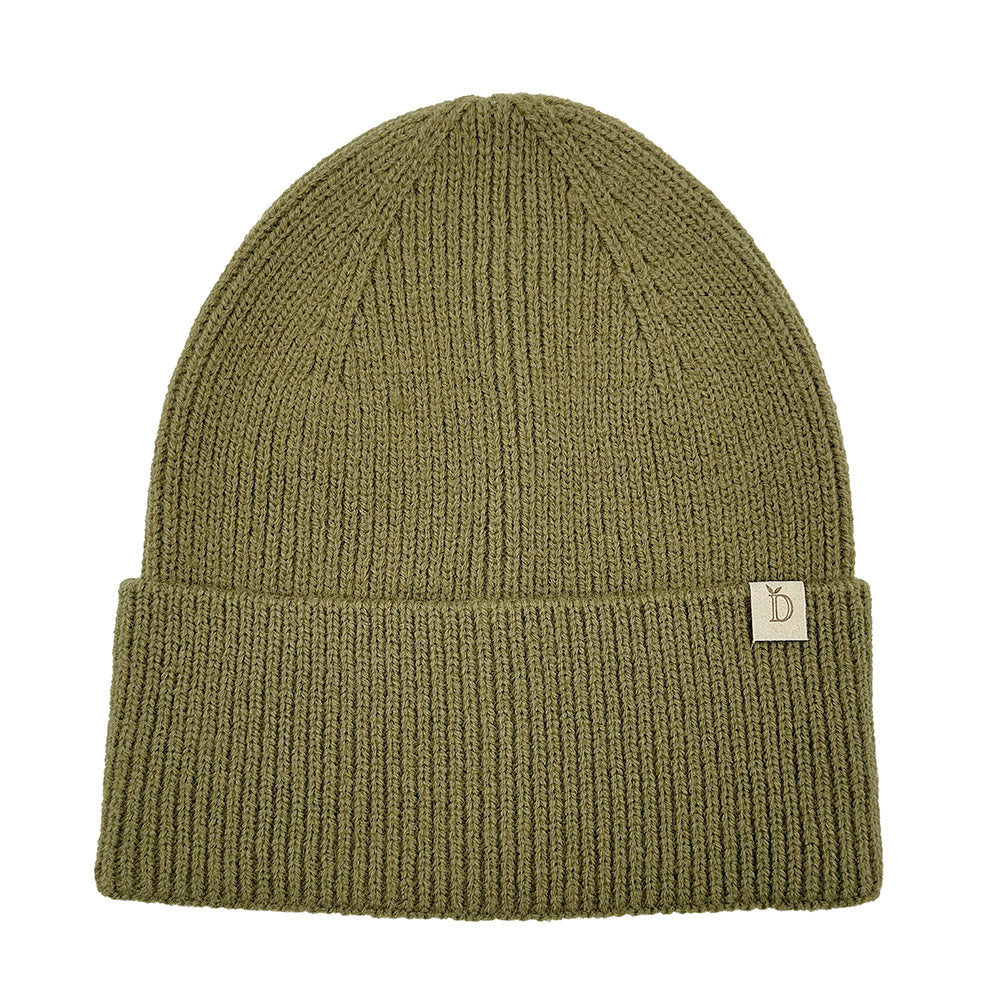 HATEGORY Solid Knit Winter Beanie Hat