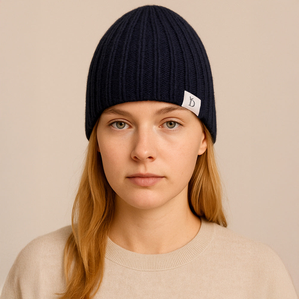 HATEGORY Rib Knitted Winter Beanie Hat