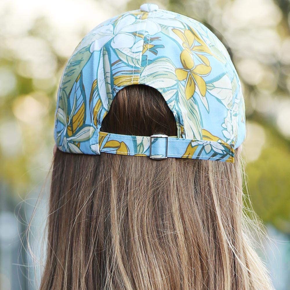 HATEGORY Floral Patterned Baseball Cap