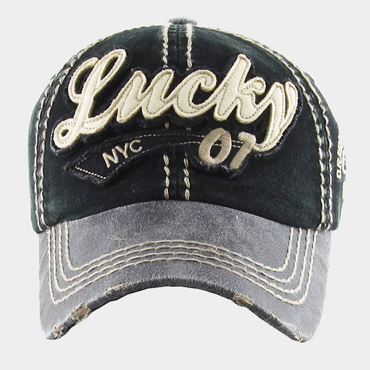 HATEGORY Lucky Vintage Baseball Cap
