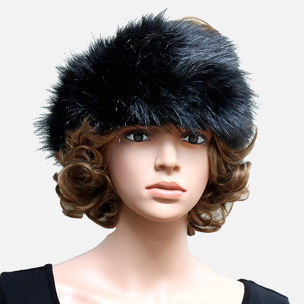 HATEGORY Faux Fur Polyester Russian Style Hat