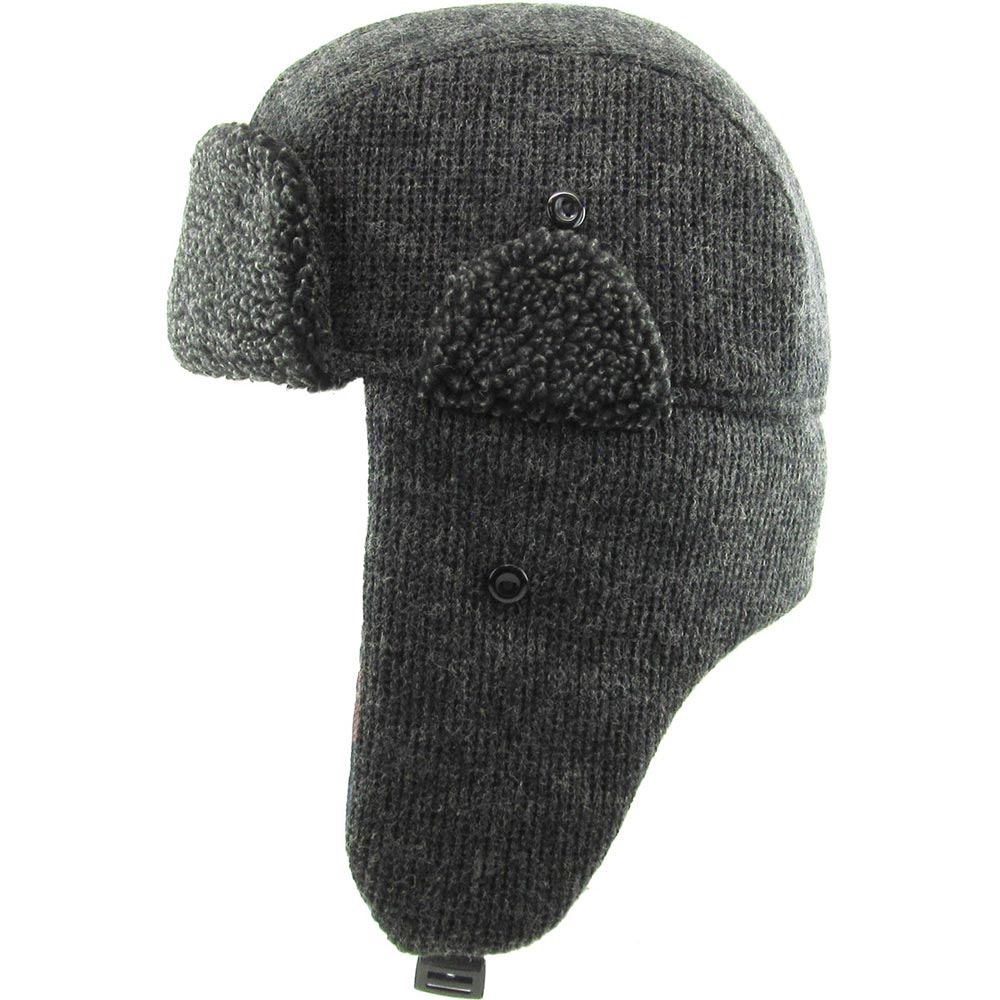 HATEGORY Tartan Check Patterned Trapper Hat