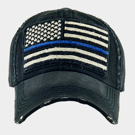 HATEGORY American USA Flag Vintage Baseball Cap