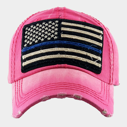 HATEGORY American USA Flag Vintage Baseball Cap