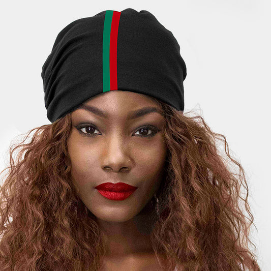 HATEGORY Solid Satin Lined Beanie Hat