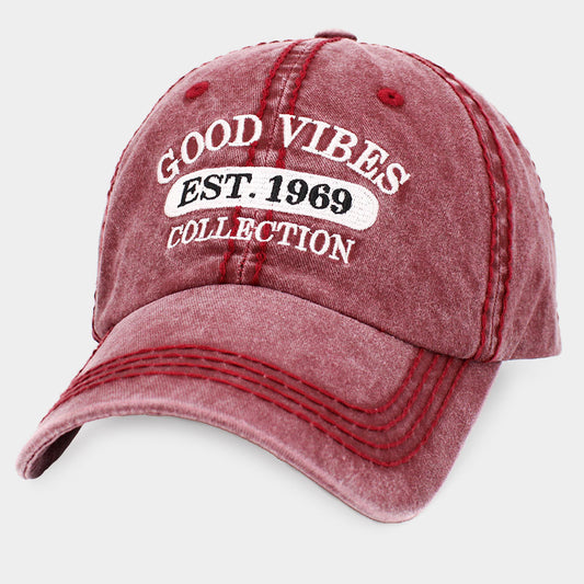 HATEGORY GOOD VIBES Vintage Baseball Cap