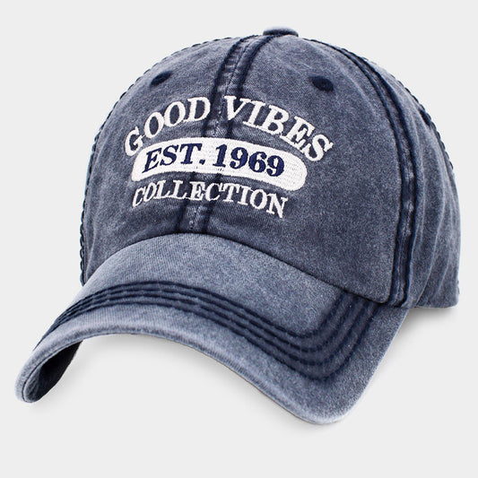 HATEGORY GOOD VIBES Vintage Baseball Cap