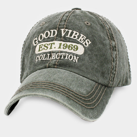 HATEGORY GOOD VIBES Vintage Baseball Cap