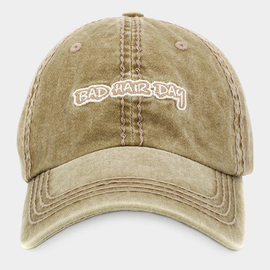 HATEGORY BAD HAIR DAY Vintage Baseball Cap