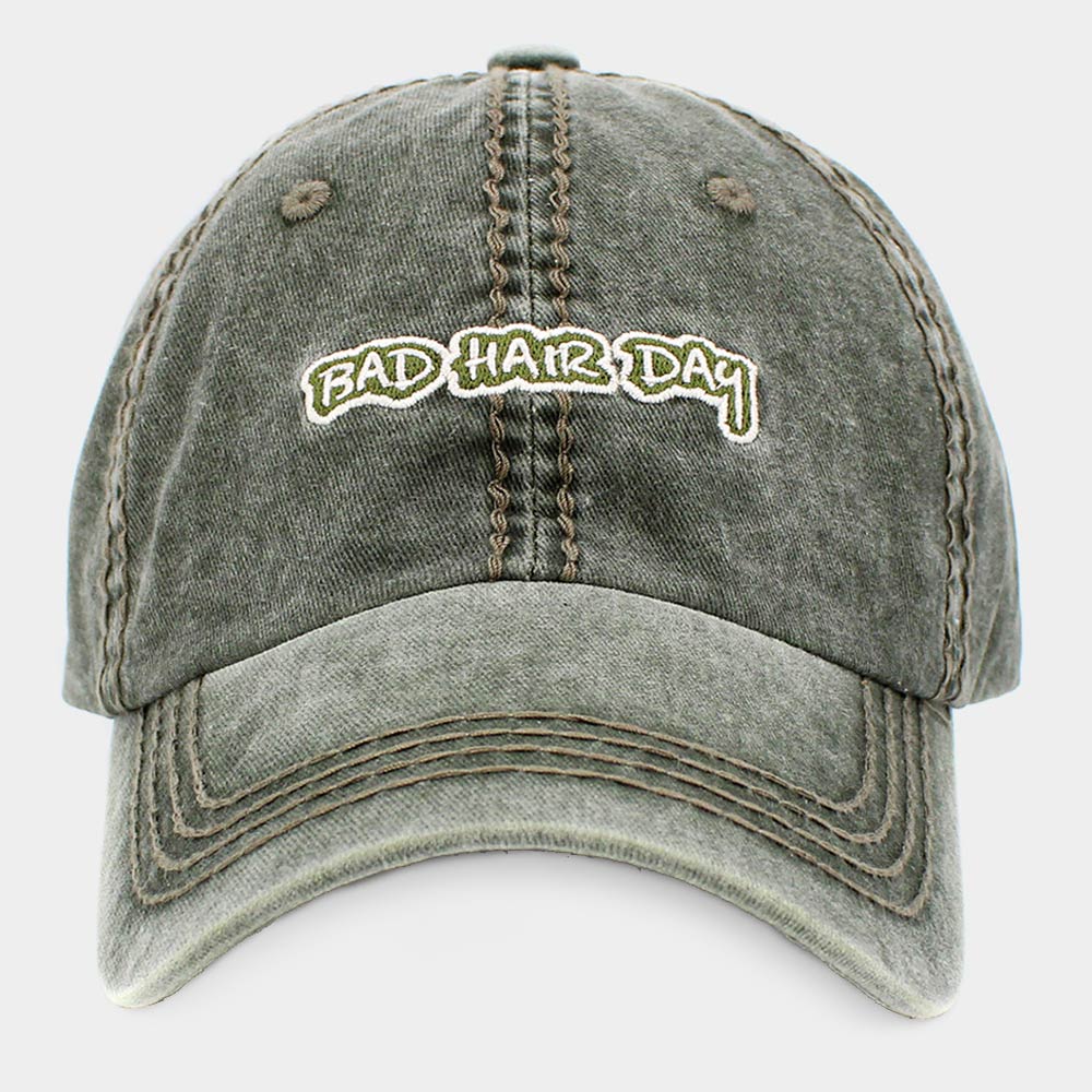 HATEGORY BAD HAIR DAY Vintage Baseball Cap