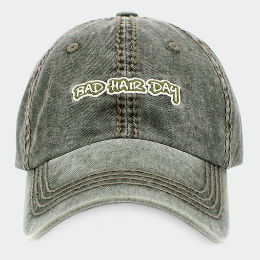 HATEGORY BAD HAIR DAY Vintage Baseball Cap