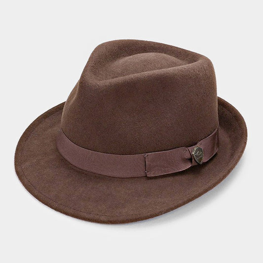 HATEGORY Ribbon Wool Fedora
